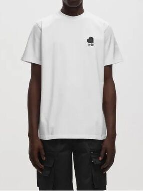 Arte XL White 100% Cotton Crooked Heart Tee